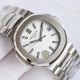 Swiss Grade Patek Philippe Nautilus PPF Factory Cal324 Watch Stainless Steel White Dial (4)_th.jpg